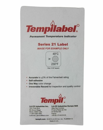 Tempilabel 26269 temperature - tempilabel,