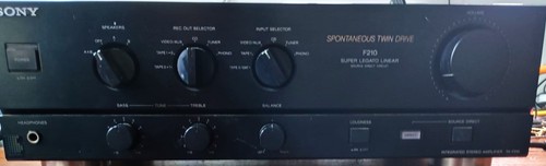 Sony f210 integrated hifi - sony,
