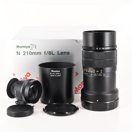 Mamiya 210mm l lens - f8,