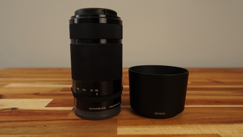 Sony 210mm 5 6 3 - 55-210mm, f/4.5-6.3