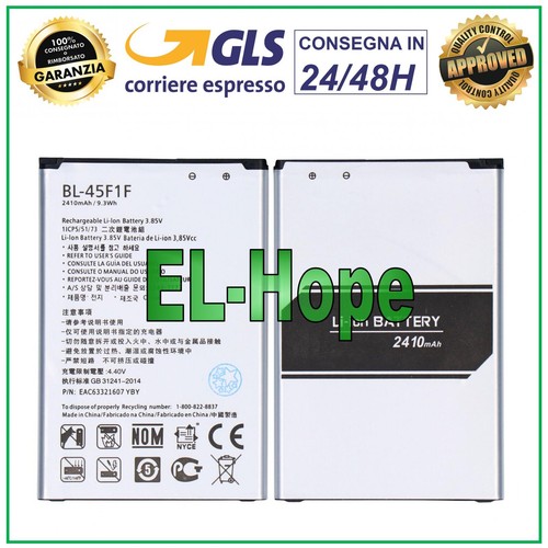 Batteria 45f1f per - bl-45f1f, lg